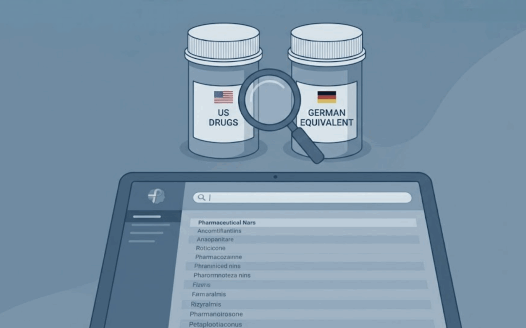 Find German Equivalent of US Drugs – A Guide for Pharma Professionals